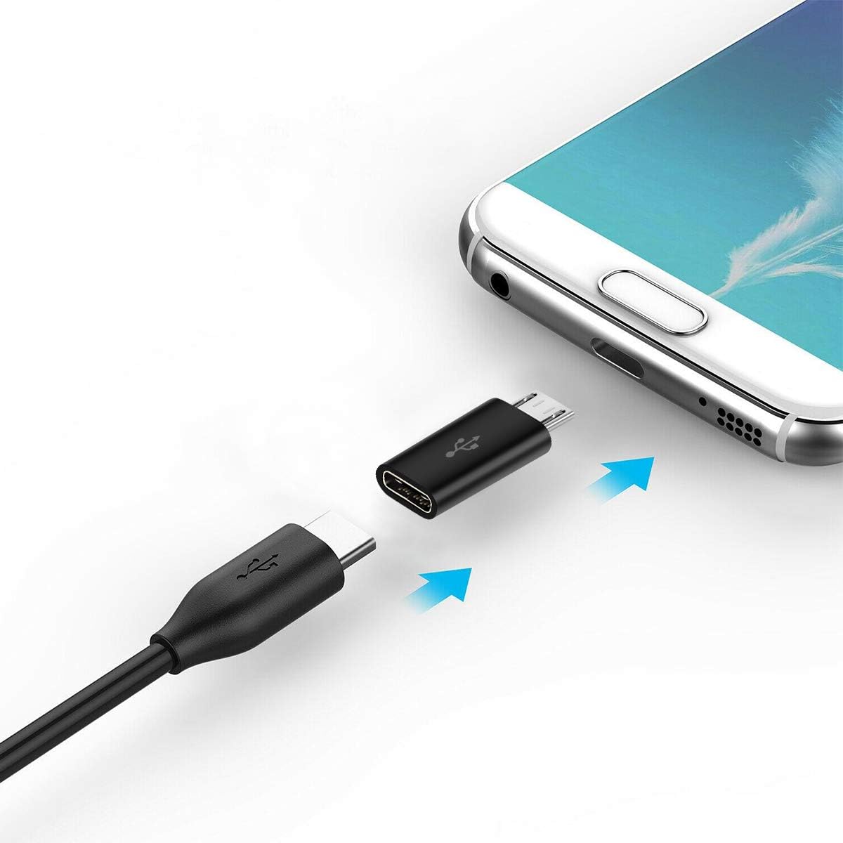 (Paquet de 2) Connecteur adaptateur Lightning femelle vers micro USB mâle (Paquet de 2) Connecteur adaptateur Lightning femelle vers micro USB mâle